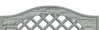 Betónová doska mriežka 200x50(30)x4,5cm so vzorom štiepaného kameňa jednostranná