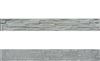 Betónová doska soklová 200x25x4,5cm so vzorom štiepaného kameňa/skladaného kameňa obojpohľadná