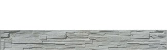 Betónová doska soklová 200x25x4,5cm so vzorom štiepaného kameňa jednostranná