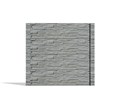 Betónové ploty vzorované šedá rovná